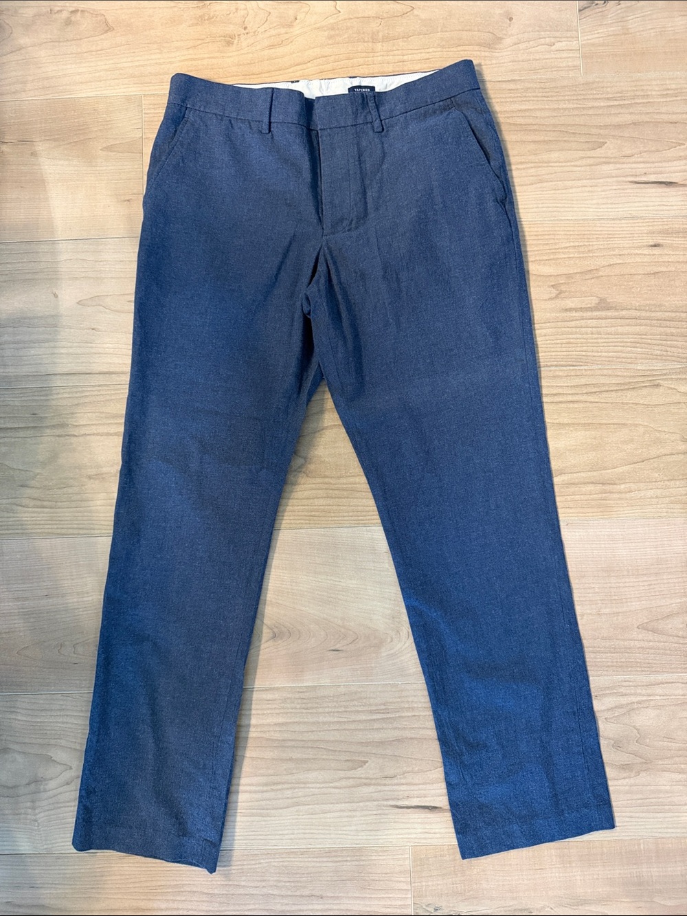J. Crew Men's Navy Dress Pants - Tailored Straight Fit